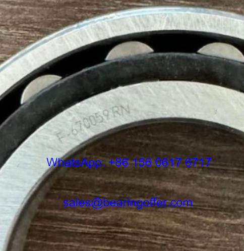 F-670059.RN Gearbox Bearing 55x94x19 Roller Bearing F-670059.RN-BNS - Stock for Sale