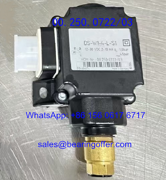 00.250.0722/03 Oil Circuit Sensor DS-W1-4-L-S1 Pressure Switch - Stock for Sale
