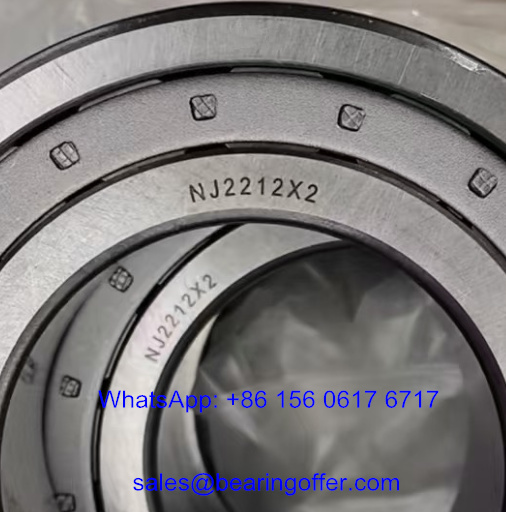 NJ2212X2 Transmission Bearing NJ2212 X2 Roller Bearing - Stock for Sale
