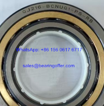 QJ216-BCNUQ1-P5-RB Four Point Contact Bearing 80x140x26 Ball Bearing - Stock for Sale
