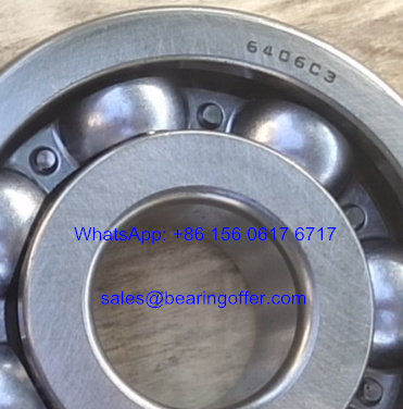6406C3 Transmission Bearing 30x90x23 Ball Bearing 6406 - Stock for Sale