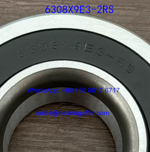 6308X9E3-RS Transmission Bearing 40x94x31 Ball Bearing 6308X9E3 - Stock for Sale
