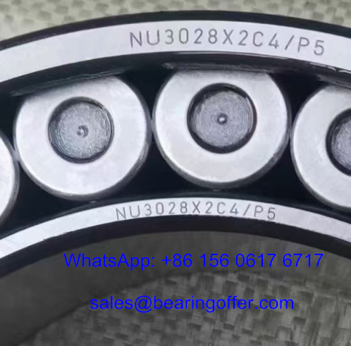 NU3028X2C4/P5 Cylindrical Roller Bearing 140x210x33 Rolling Bearing NU3028X2 - Stock for Sale