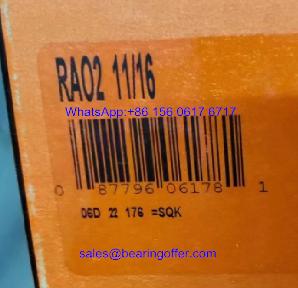 RAO2 11/16 Pillow Block Bearing RAO2.11/16 Ball Bearing RA02 11/16 - Stock for Sale