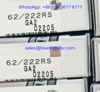 62/222RS Deep Groove Ball Bearing 62/22RS Rolling Bearing 62/22-2RS - Stock for Sale