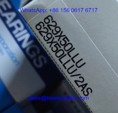 629X50LLU Deep Groove Ball Bearing 9*26*8 Rolling Bearing 629X50LLU/2AS - Stock for Sale