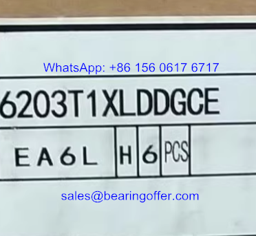 6203DG Automotive Bearing 17x40x12 Ball Bearing 6203T1XLDDGCE - Stock for Sale