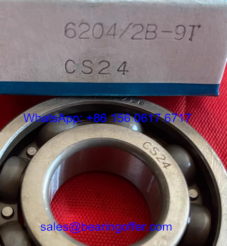 6204/2B Crankshaft Bearing 20x47x12 Ball Bearing 6204/2B-9TCS24 - Stock for Sale