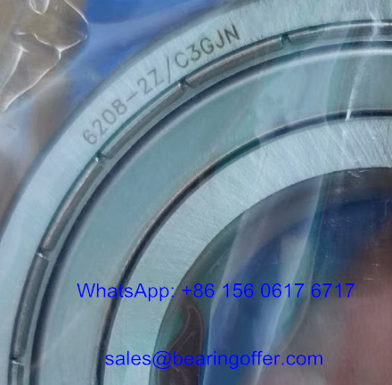 6208-2Z/C3GJN Deep Groove Ball Bearing 40x80x18 Rolling Bearing - Stock for Sale