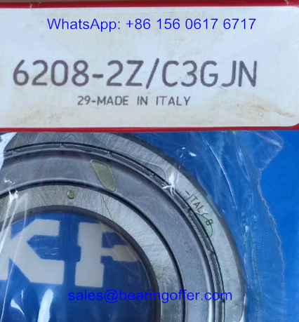 6208-2Z/C3GJN Deep Groove Ball Bearing 40x80x18 Rolling Bearing - Stock for Sale