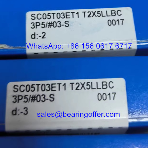 SC05T03ET1 T2X5C3P5 Deep Groove Ball Bearing 25x52x15 Ball Bearing - Stock for Sale