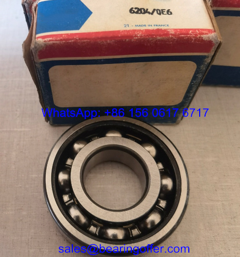 6204/QE6 Motorcycle Bearing 20*47*14 Ball Bearing - Stock for Sale