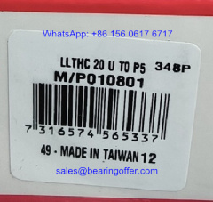 LLTHC20UT0 Linear Guide Carriage 25x44x72 Linear Slider Bearing LLTHC20UT0P5 - Stock for Sale