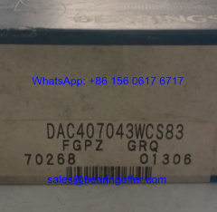 DAC407043W Wheel Bearing 40x70x43 Ball Bearing DAC407043WCS83 - Stock for Sale