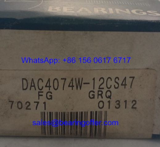 DAC4074W-12CS47 Wheel Bearing 40x74x40 Ball Bearing DAC4074W-12 - Stock for Sale
