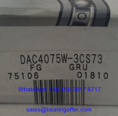 DAC4075W-3CS73 Wheel Bearing 40x75x39 Ball Bearing DAC4075W-3 - Stock for Sale