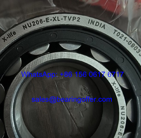 NU206-E-XL-TVP2 Cylindrical Roller Bearing 30x62x16 Rolling Bearing - Stock for Sale