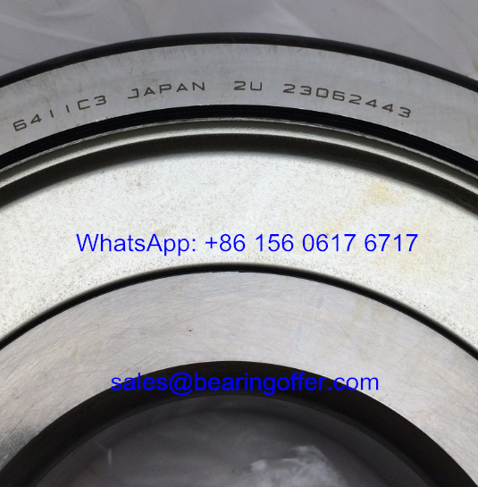 6411ZZC3 Deep Groove Ball Bearing 55x140x33 Ball Bearing 6411Z - Stock for Sale