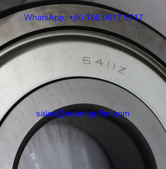 6411ZZC3 Deep Groove Ball Bearing 55x140x33 Ball Bearing 6411Z - Stock for Sale