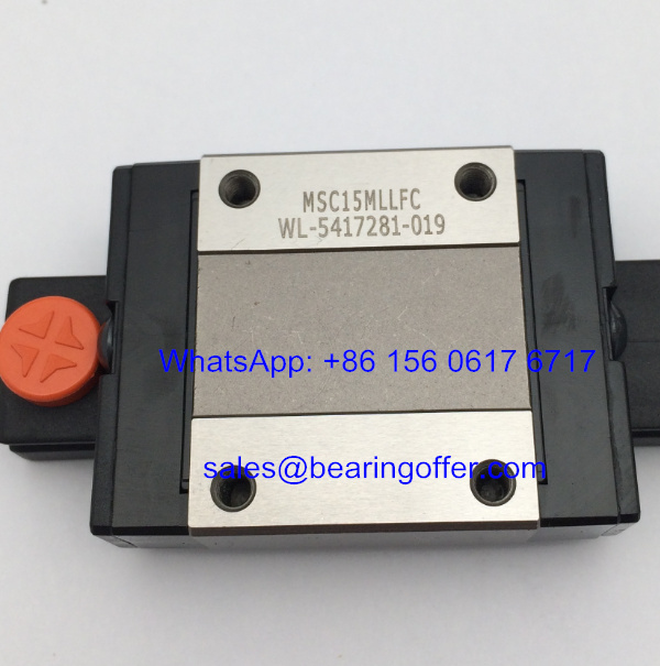 MSC15MLLFC Linear Carriage MSC15MLLFZ Guide Block MSC15MLLF0 - Stock for Sale