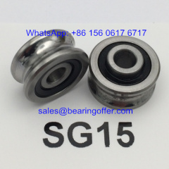 SG15 Guide Rail Bearing 5x17x8 Ball Bearing - Stock for Sale