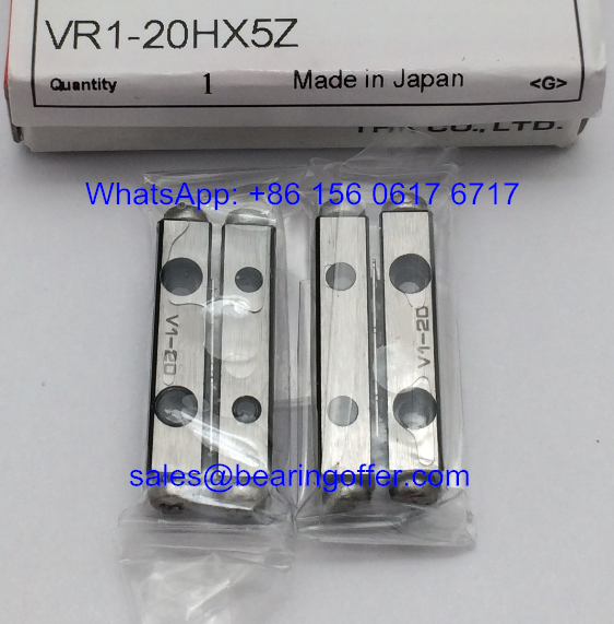 VR1-20HX5Z Crossed Roller Way 4x8.5x20 Cross Roller Guide V1-20 - Stock for Sale