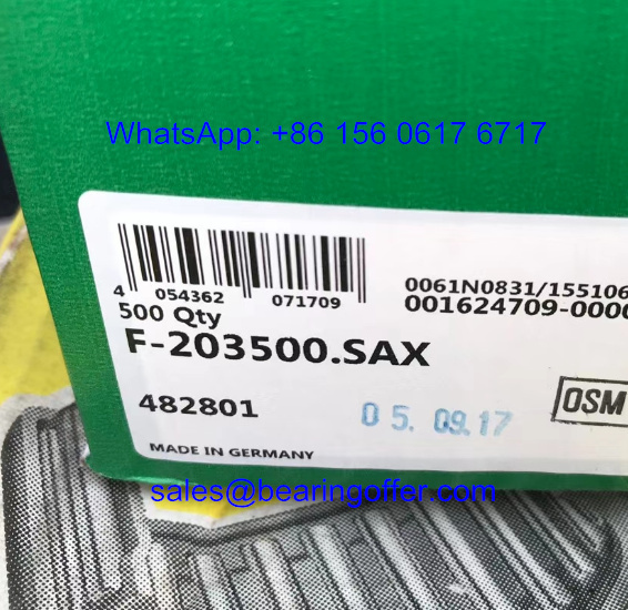 F-203500.SAX Thrust Roller Bearing 482801 Roller Bearing F-203500-0011.ASW - Stock for Sale