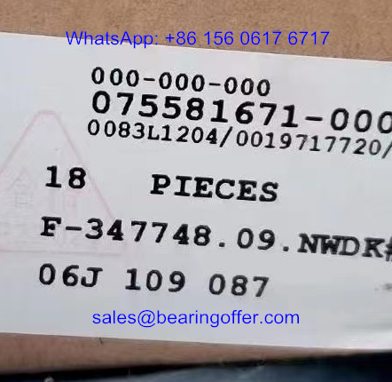 F-347748.09 Exhaust Camshaft F-347748.09.NWDK Engine Camshaft - Stock for Sale