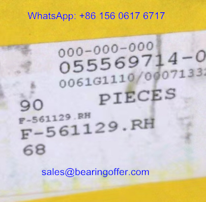 F-561129 Transmission Bearing 35x52.5x17 Roller Bearing F-561129.RH - Stock for Sale