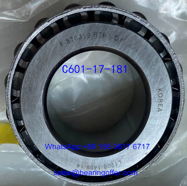 C601-17-181/C601-17-182 Automobile Bearing 30x62x25 Roller Bearing - Stock for Sale