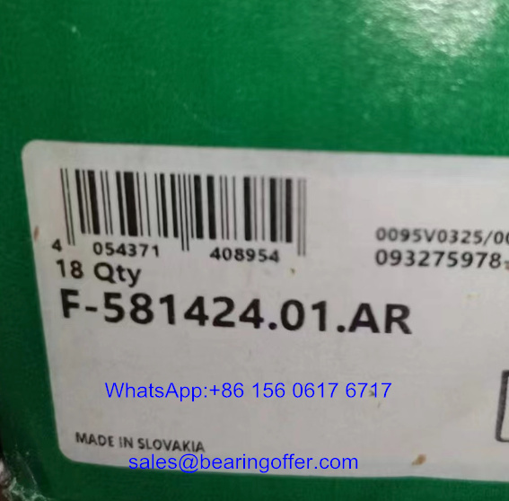 F-581424.01 Thrust Bearing 51x80x25 Roller Bearing F-581424.01.AR - Stock for Sale