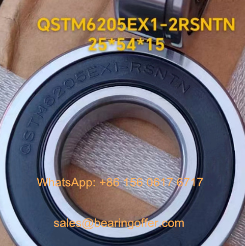 QSTM6205EX1-2RSNTN Gearbox Bearing 25*54*15 Ball Bearing - Stock for Sale