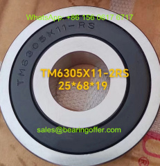 TM6305X11-RS Automobile Bearing 25x68x19 Ball Bearing TM6305X11-2RS - Stock for Sale