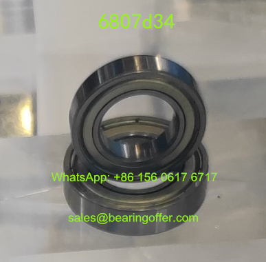 6807d34 E-Bike Bearing 34x47x7 Ball Bearing 6807/34 - Stock for Sale