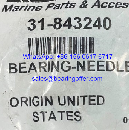 31-843240 Transmission Bearing 25.4*31.75*12.7 Roller Bearing - Stock for Sale