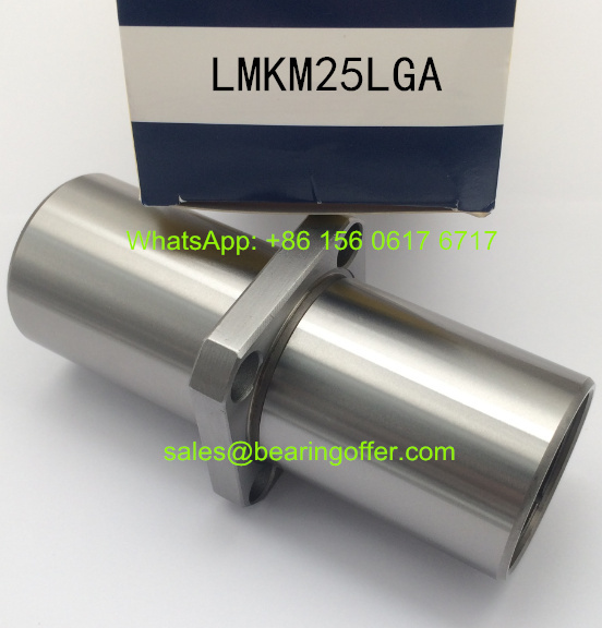 LMKM25LGA Flange Linear Bearing 25x40x112 Ball Bearing LMKM25L - Stock for Sale