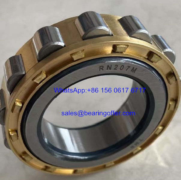 RN207M / RN207 / 502207 / 502207H Gearbox Bearing 35x61.8x17 Roller Bearing - Stock for Sale