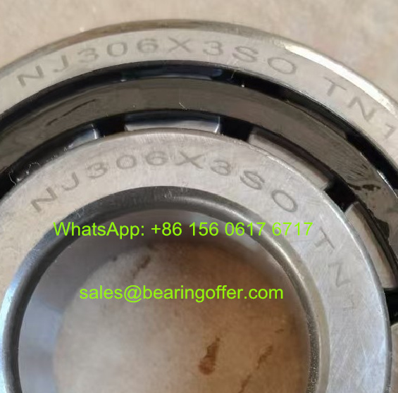 NJ306X3SO TN1 Automobile Bearing 30x70x18/20 Roller Bearing - Stock for Sale