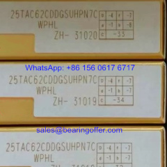 25TAC62CDDGSUHPN7C Ball Screw Support Bearing 25*62*15 Ball Bearing - Stock for Sale