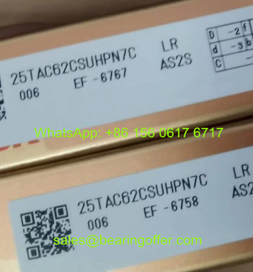 25TAC62CSUHPN7C Ball Screw Support Bearing 25x62x15 Ball Bearing - Stock for Sale