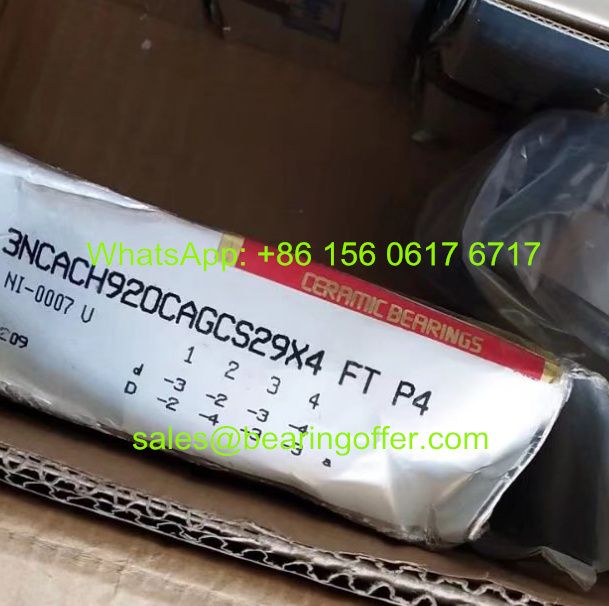 3NCACH920CAGCS29X4 FT P4 Spindle Bearing 3NCACH920 Ball Bearing - Stock for Sale