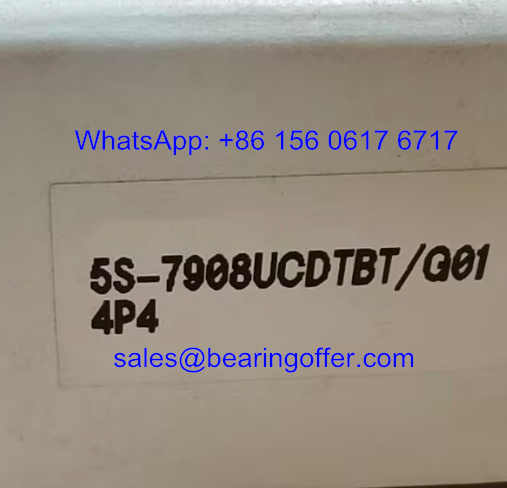 5S-7908UCDTBT/Q014P4 Spindle Bearing 40x62x12 Ball Bearing 7908UC - Stock for Sale