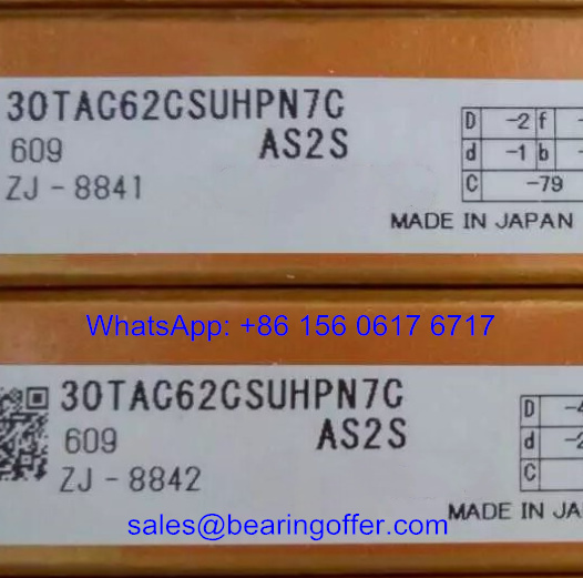 30TAC62CSUHPN7C Ball Screw Support Bearing 30x62x15 Ball Bearing - Stock for Sale