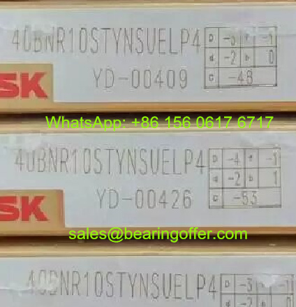40BNR10STYNSUELP4 Spindle Bearing 40*68*15 Ball Bearing - Stock for Sale