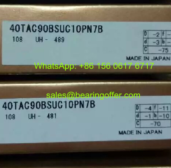 40TAC90BSUC10PN7B Ball Screw Support Bearing 40*90*20 Ball Bearing - Stock for Sale