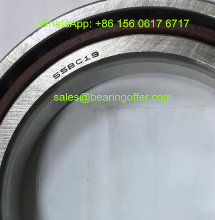 55BNC19 P4 Spindle Bearing 55x80x13 Ball Bearing 55BC19 - Stock for Sale