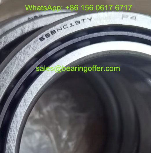55BNC19TY P4 Spindle Bearing 55*80*13 Ball Bearing 55BNC19TYP4 - Stock for Sale