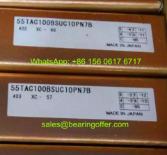 55TAC100BSUC10PN7B Ball Screw Support Bearing 55x100x20 Ball Bearing - Stock for Sale