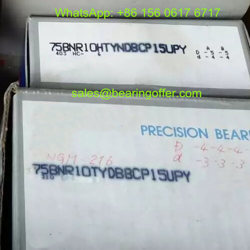 75BNR10HTYNDBCP15UPY Spindle Bearing 75*115*20 Ball Bearing - Stock for Sale