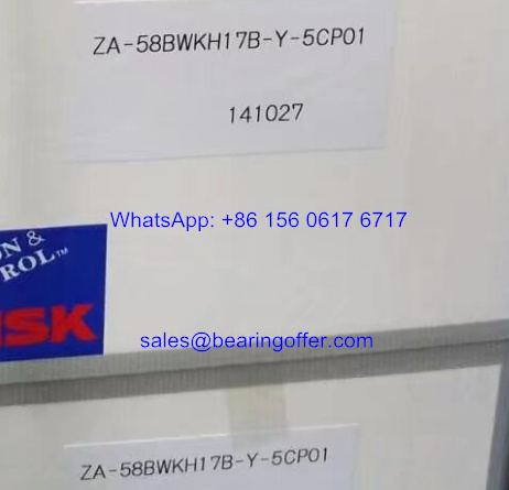 ZA-58BWKH17B-Y-5CP01 Wheel Hub Bearing 58BWKH17B Roller Bearing - Stock for Sale